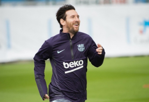 L. Messi returned to training