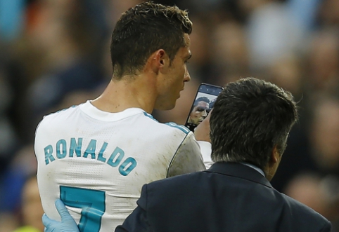 C. Ronaldo became the "Instagram" record holder