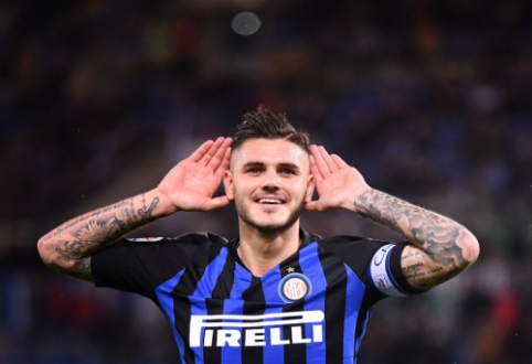 Inter footballers who triumphed in Rome climbed to second place in the "Serie A" championship