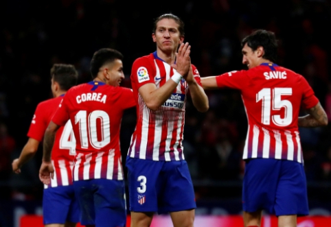 Defender's goals led "Atletico" to victory in the Spanish league