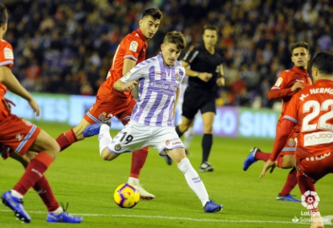 "Real Valladolid" snatched victory from "Espanyol" in the last minutes