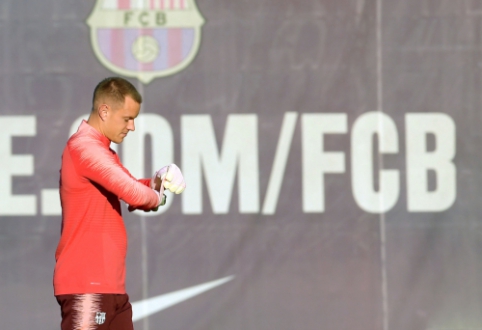 Ter Stegen: "There was a moment when I considered leaving"