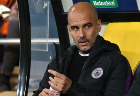 P. Guardiola: "I couldn't coach another English club"