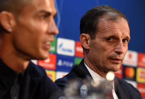 M. Allegri: "Ronaldo - the best forward in the world"