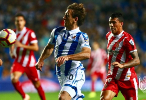 In Spain - "Real Sociedad" and "Girona" clubs' draw