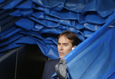 J. Lopetegui: "Dismissal? At least I'm thinking about it now"