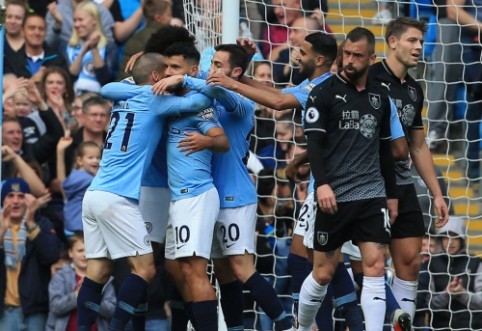 "Man City" hosted a goal show at home, "Tottenham" and "Liverpool" faced difficulties away