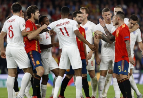 Nations League: five-goal fiesta in Spain ends in English victory