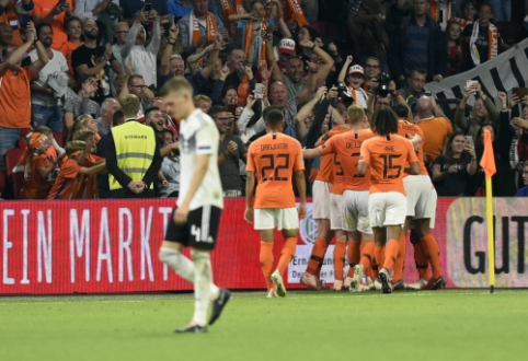 In the League of Nations, the Netherlands crushed Germany, still without a victory.