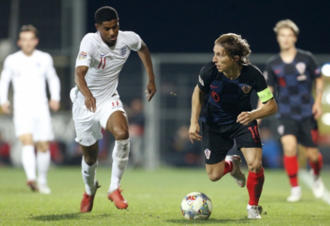 Nations League: in an empty stadium - a draw between the Croatian and English national teams