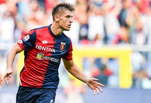 "Genoa" sets the price for shining K. Piatek in "Serie A"