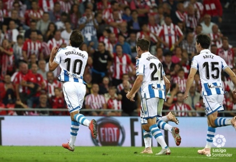 In the Basque Derby - four goals and a "Real Sociedad" victory