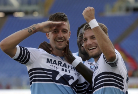 Triumphant "Lazio": Milinkovic-Savic and C. Immobile extended their contracts with the club.