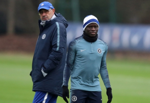 M. Sarri: "Kante is not technically skilled enough to play in Jorginho's position"