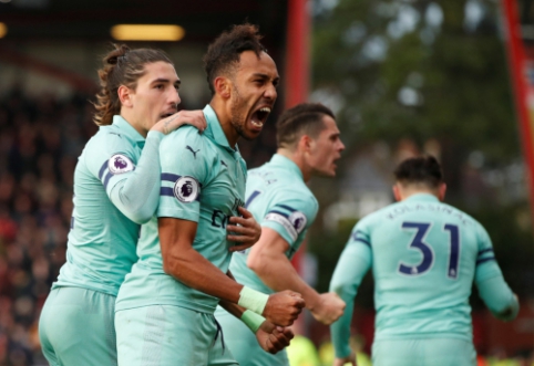 "Arsenal" finishes the equal marathon by beating "Bournemouth" away