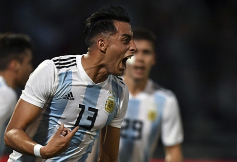 In a friendly match, Argentina defeated Mexico