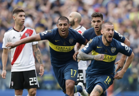 In the Classic South American Football - "Boca Juniors" and "River Plate" Equals