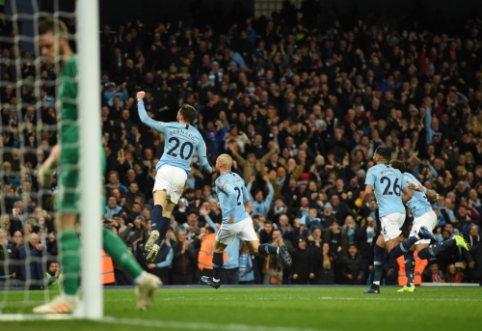 "Man City" triumphed in the Manchester derby, "Arsenal" avoided defeat at the end of the match