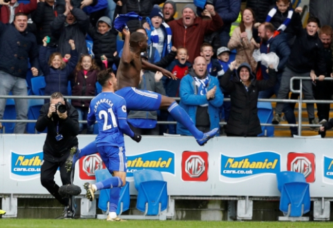 "Cardiff" leaves "Brighton" at the end of the match without points in minority