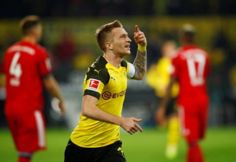 The twice delayed "Borussia" footballers defeated "Bayern" after intense battle