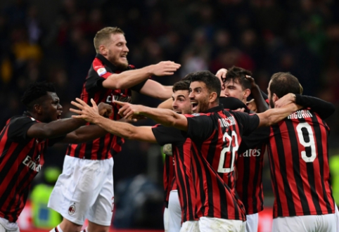 A. Romagnoli's goal in the 97th minute gave "Milan" a victory.