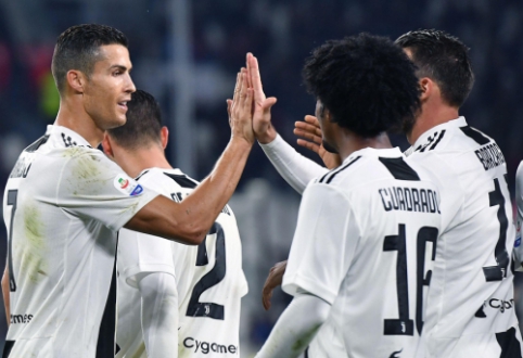 "Juventus" improved the club record by showing impressive results