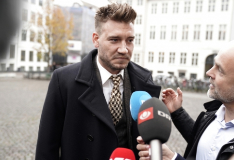 N. Bendtner, who broke the jaw of a taxi driver, sentenced to 50 days in prison