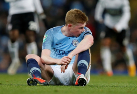 Trouble in "Man City" camp: K. De Bruyne will not play for another month