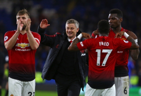 "Man Utd" victory against "Cardiff" - the biggest since Ferguson's retirement