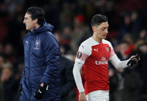 Asked about M. Ozil's future, U. Emery: "All attention - on other matches"