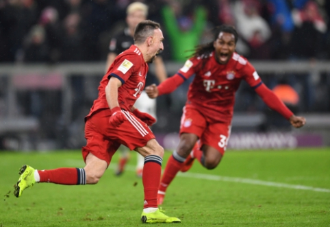 F. Ribery helped "Bayern" team defeat the neighbors "RB Leipzig" in the tournament table.