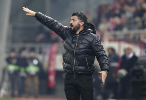 G. Gattuso: "We deserved to be thrown out of the Europa League"