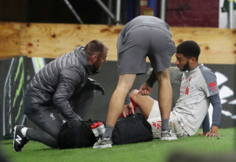 "Liverpool" defender dropped out of the lineup for six weeks