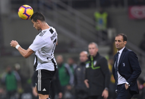 M. Allegri: "Ronaldo is motivated to win the "Golden Ball" being a player of "Juve"