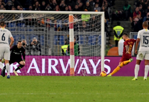 "AS Roma" and "Inter" draw recorded as a closely fought draw