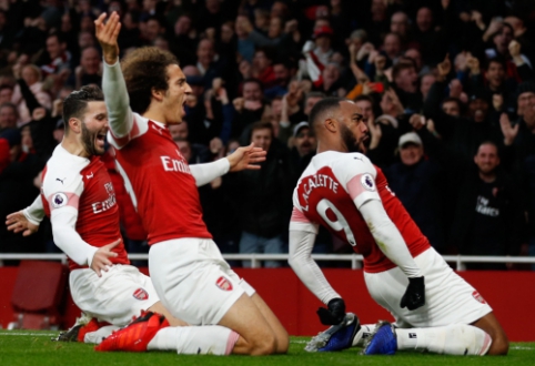 "In the second half, Arsenal, who opened the goal fiesta, triumphed in the North London derby"