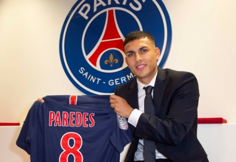 Official: PSG acquires L. Paredes for 40 million euros