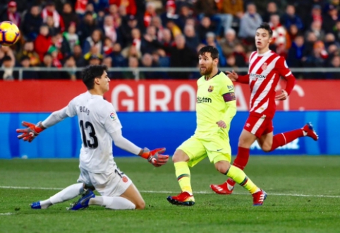 "Barcelona" proved their superiority over "Girona" footballers on the road