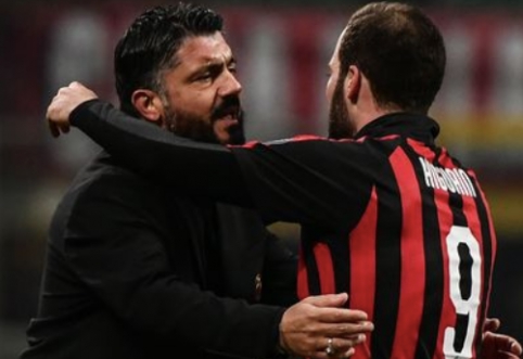 G. Gattuso: "We have already reconciled with Higuain's decision"