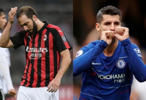 Approaching the climax: G. Higuain and A. Morata will change clubs