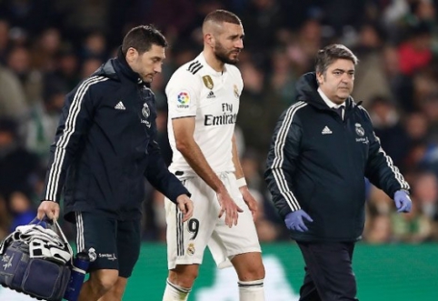 "Real" left without attackers: K. Benzema broke his finger