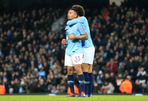 "Man City" mocked "Burton" in the semi-finals of the English League Cup