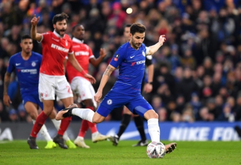 FA Cup: "Man Utd" victory and C. Fabregas farewell to "Chelsea"