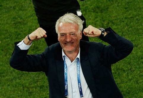 D. Deschamps remembered working in the "Serie B" league