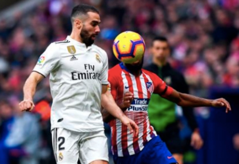 Attempt to beat Madrid's "Real" club, "Atletico" receives D. Carvajal's response