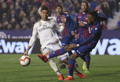 "Real" Madrid beats "Levante" thanks to 11 penalty kicks