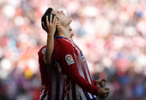 A. Morata scored the first goal, and "Atletico" beat "Villarreal"