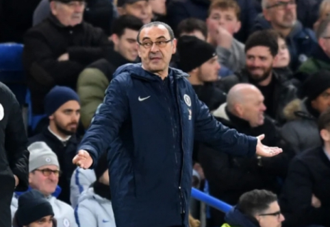 M. Sarri is not worried about the fans' reaction: "I care only about the results"