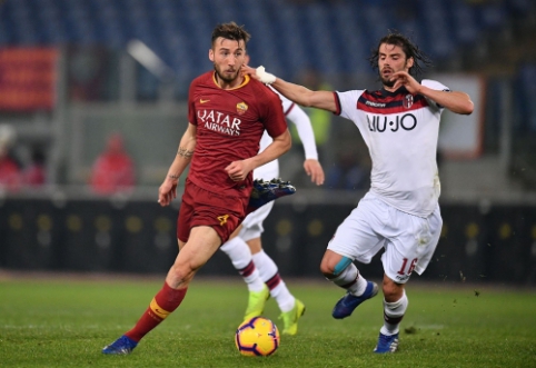 "Serie A": "Roma" defeated "Bologna"