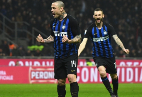 "Serie A": "Inter" celebrated victory, "Lazio" and "Napoli" scattered points.